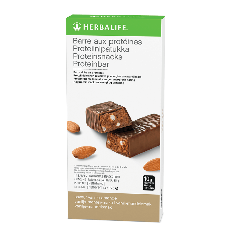 Barres aux Protéines Vanille Amandes 14 barres