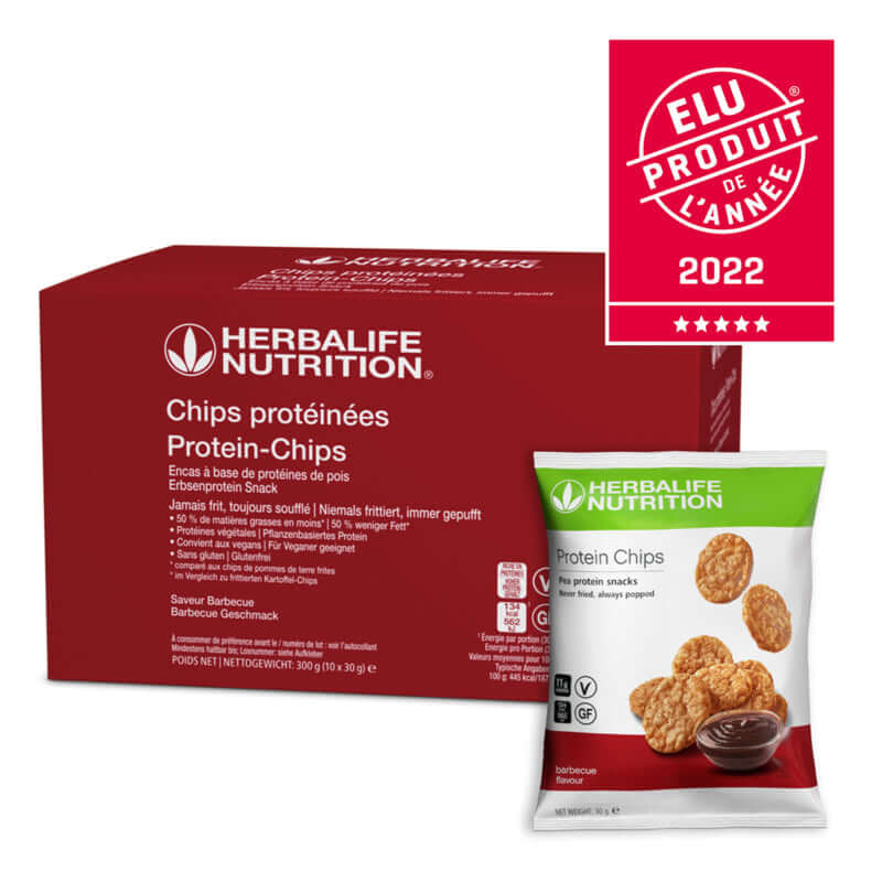 Chips Protéinées Saveur Barbecue 10 sachets